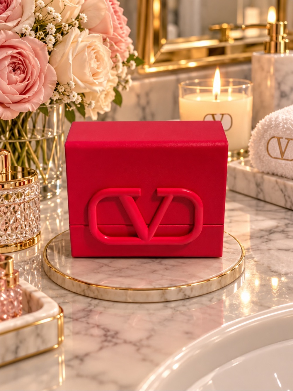 Rosso Valentino Couture Lipstick  Set